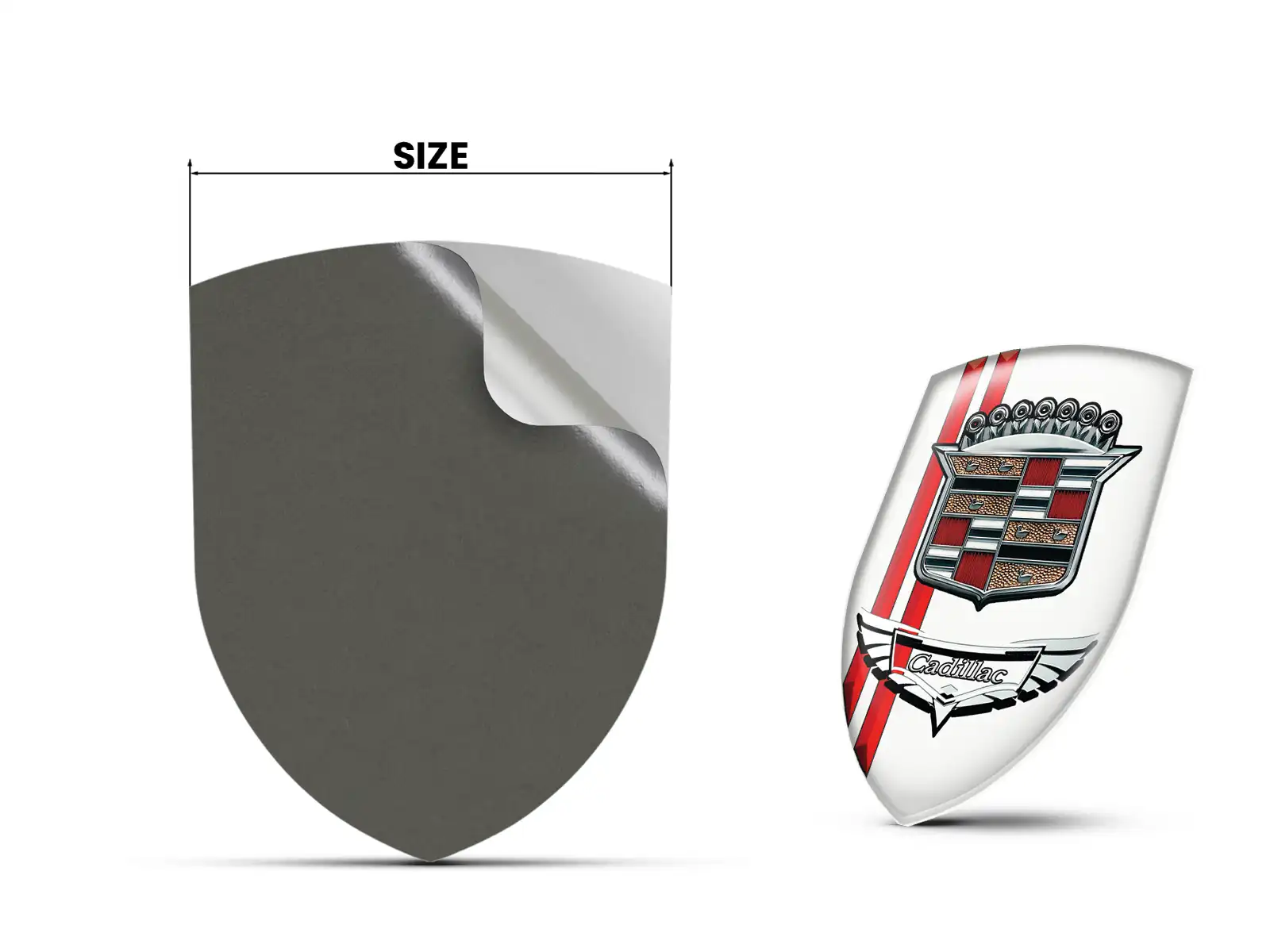 Cadillac Logo Silicone S Auto Pro Max Durable Style Édition ST